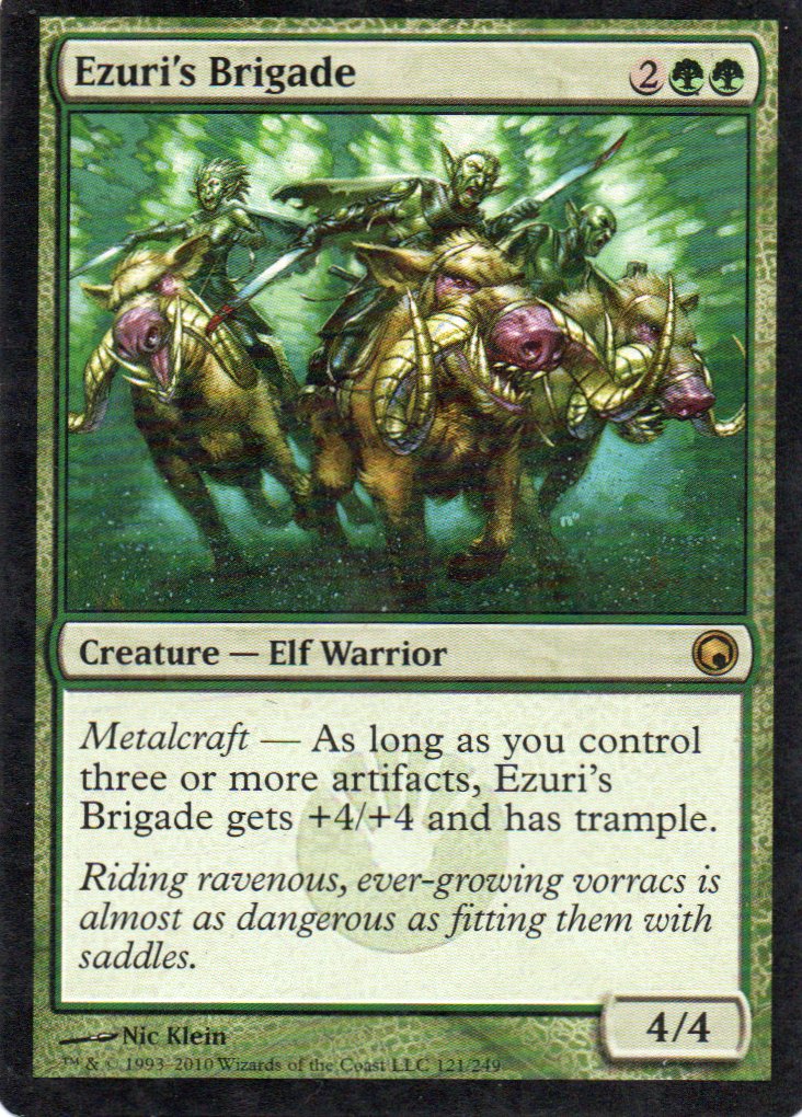 Ezuri's Brigade 121 Rare Ingles