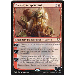Daretti, Scrap Savant CMM 213 Rare ingles