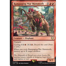 Rampaging War Mammoth LTC 034 Rare ingles