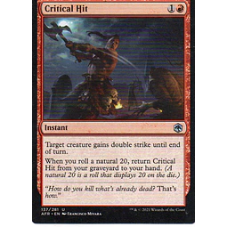 Critical Hit AFR 137 Uncommun ingles