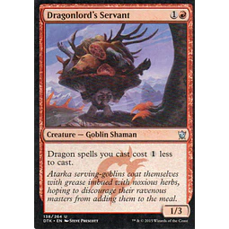 Dragonlord's Servant DTK 138 Uncommun ingles