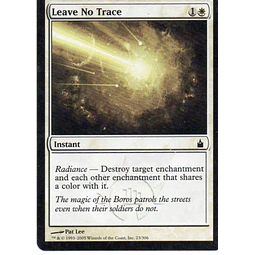 Leave no Trace 23 Commun ingles