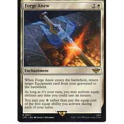 Forge Anew LTR 017 Rare ingles