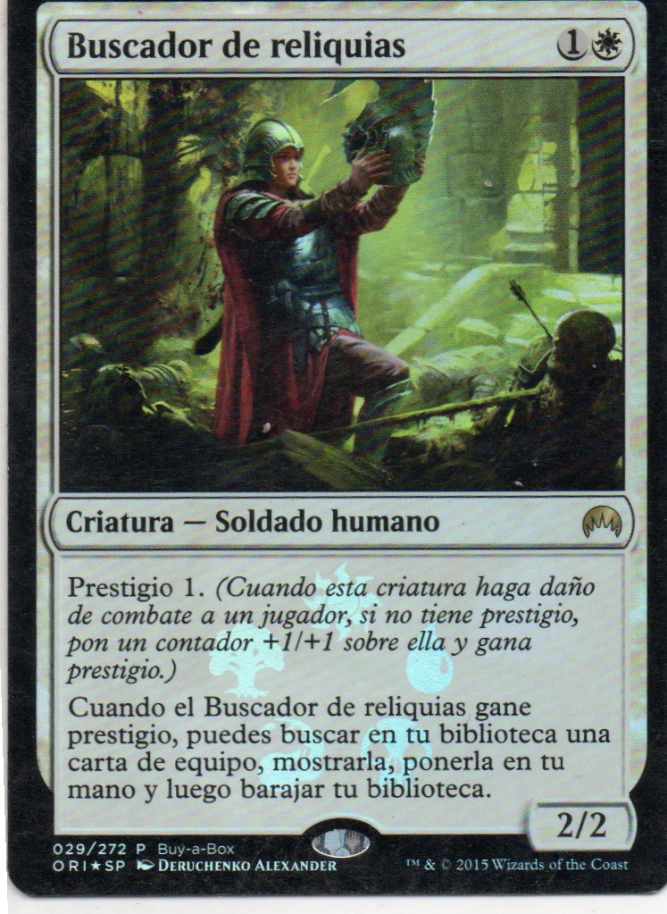 Buscador de Reliquias ORI 029 Promo Español