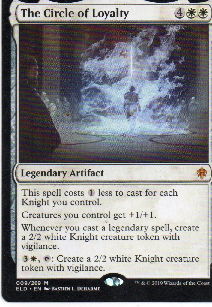 The Circle of Loyalty ELD 009 Mythic rare ingles