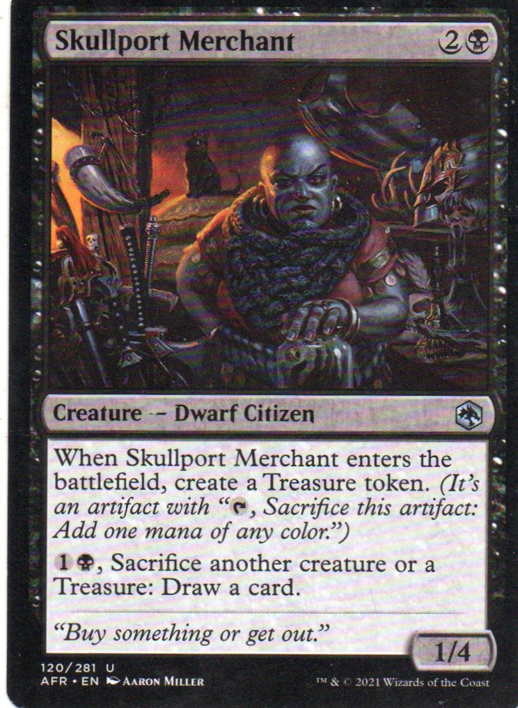 Skullport Merchant AFR 120 Uncommun ingles