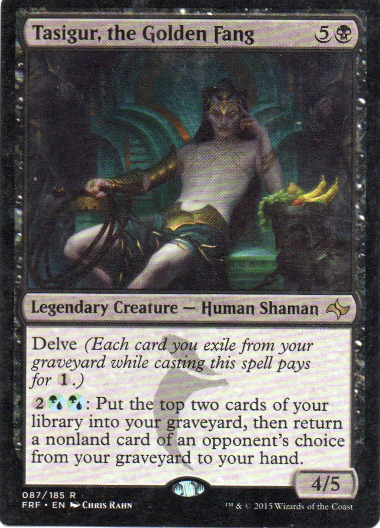 Tasigur, the Golden Fang FRF 087 Rare ingles