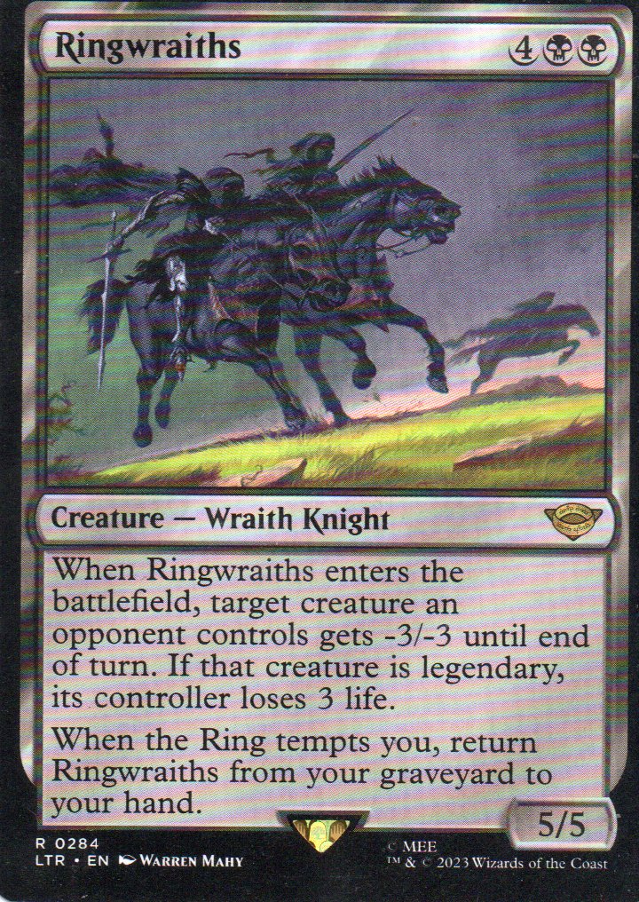 Ringwraiths LTR284 Rare ingles