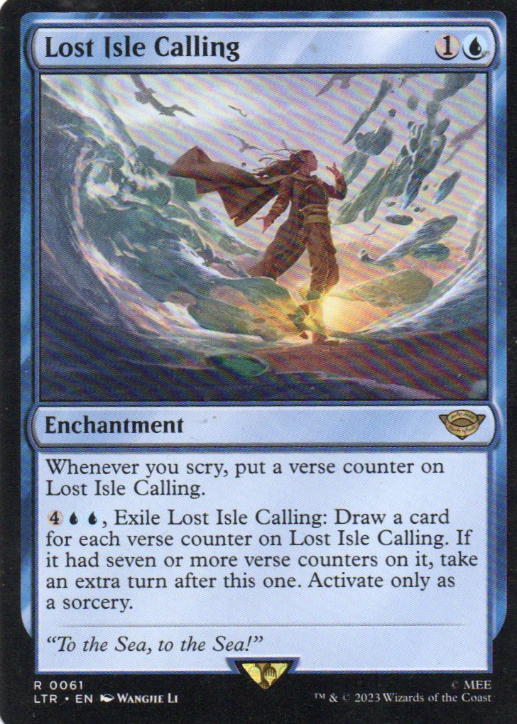 Lost Isle Calling LTR 061 Rare Ingles