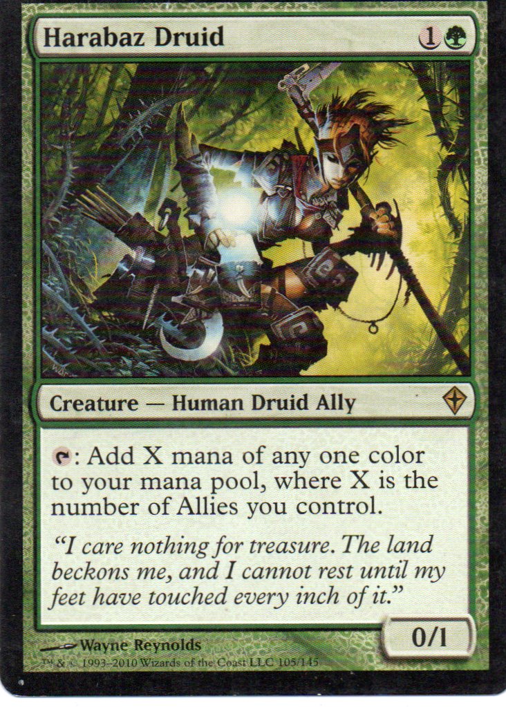 Harabaz Druid 105 Rare Ingles