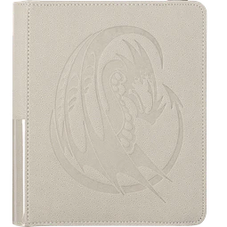 Carpeta Ashen White Codex Portfolio 160 Dragon Shield
