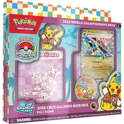World Championship 2025 Deck Jose Cruz Galindo-Resendiz Pult Bomb - Dragapult ex Pokemon TCG