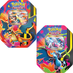 Mega Charizard Tin Phantasmal Flames Pokemon TCG Español