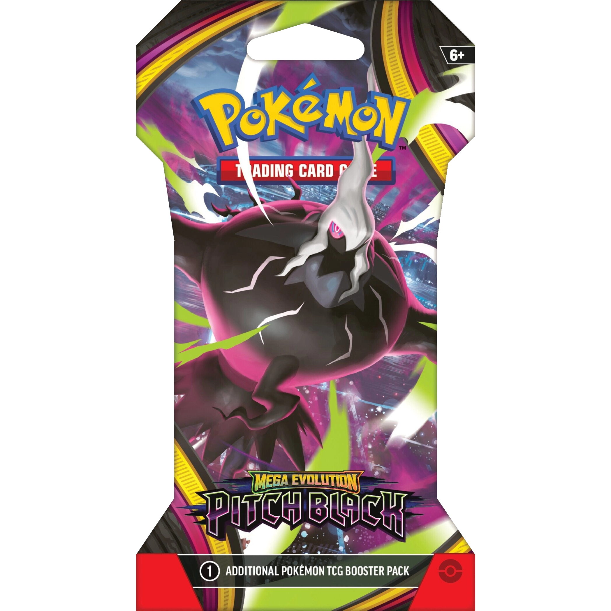 Sleeved Booster Pitch Black Pokemon TCG en Ingles