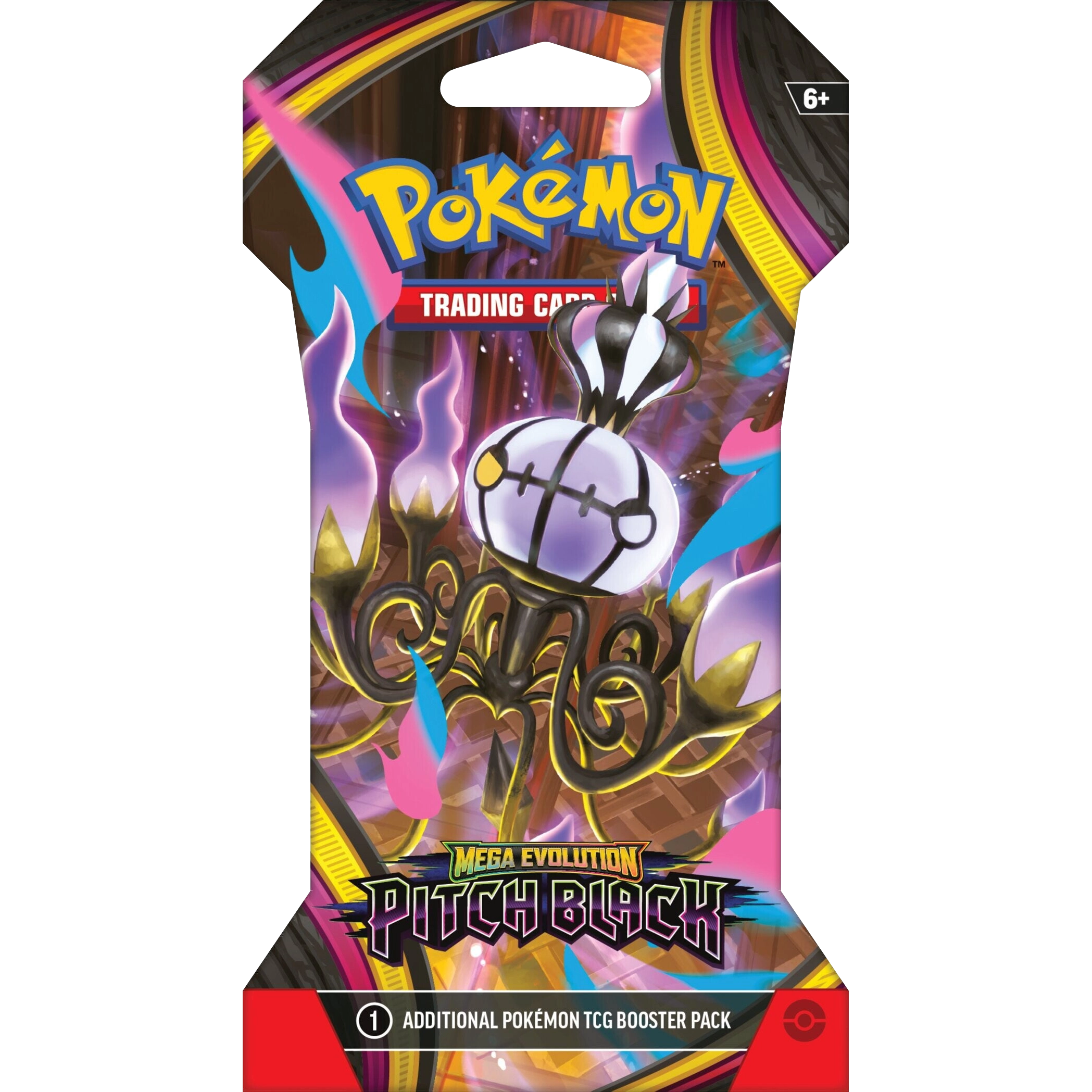 Sleeved Booster Pitch Black Pokemon TCG en Ingles