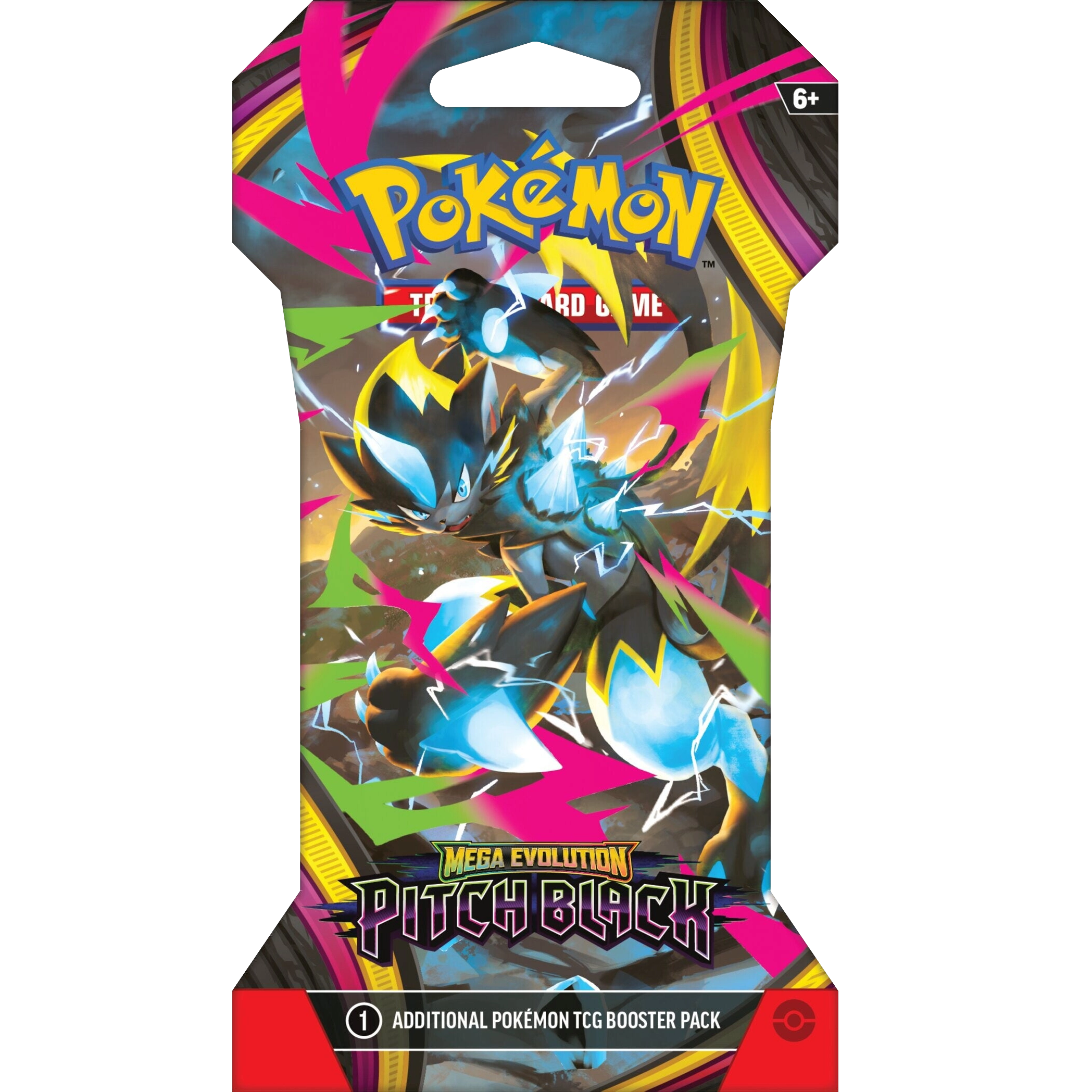Sleeved Booster Pitch Black Pokemon TCG en Ingles