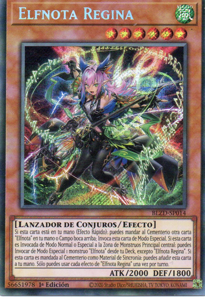 Elfnota Regina BLZD-SP014 Secret rare