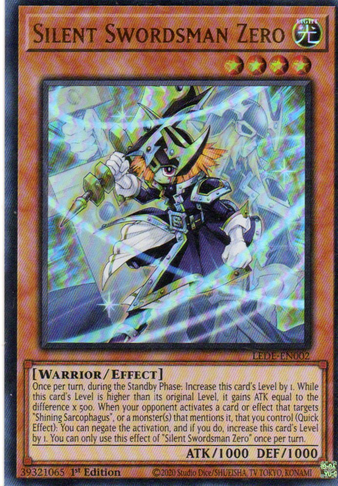 Silent Swordsman Zero LEDE-EN002 Ultra rare