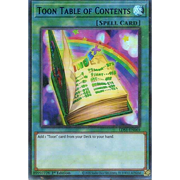 Toon Table of Contents LDS1-EN069 Ultra rare