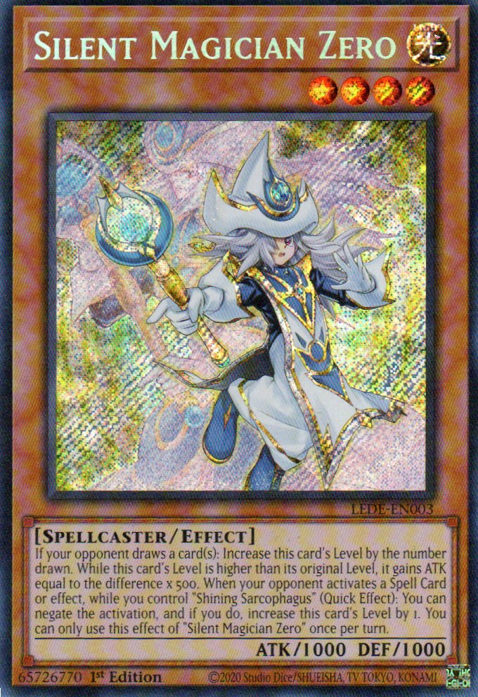 Silent Magician Zero LEDE-EN003 Secret rare