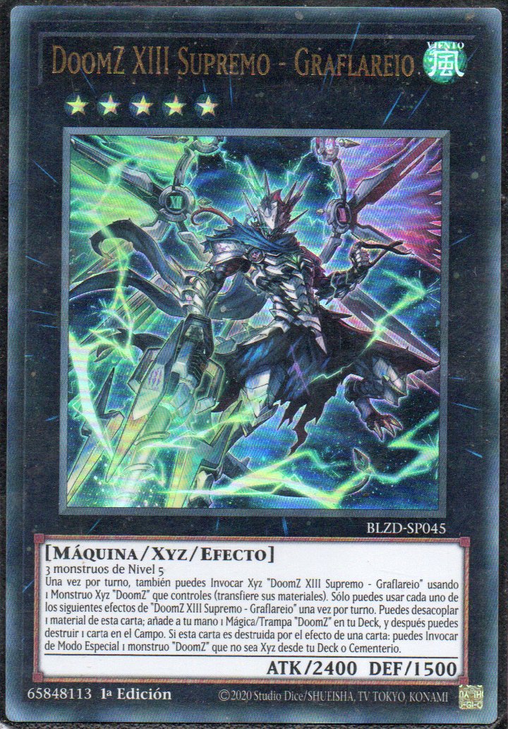 DoomZ XIII Supremo - Graflareio BLZD-SP045 Ultra rare