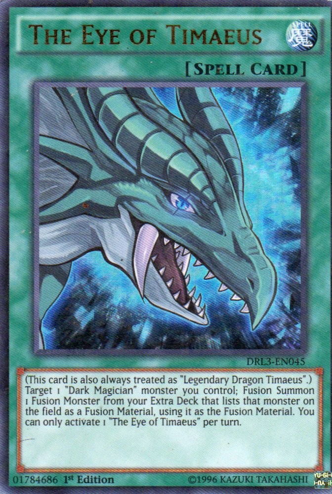 The Eyes of Timaeus DRL3-EN045 Ultra rare