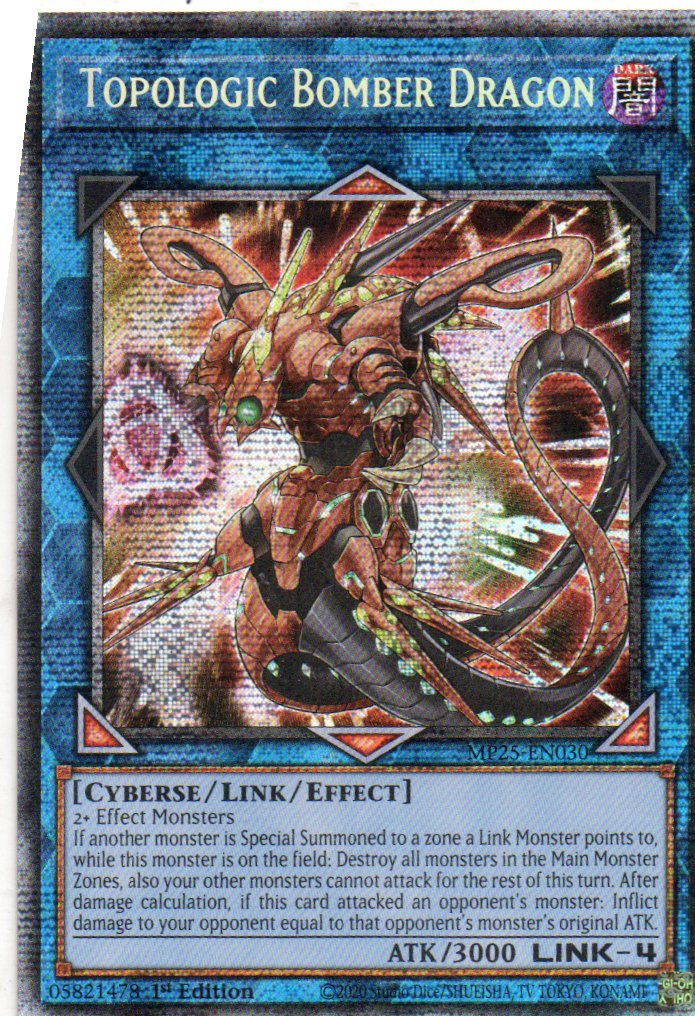 Topologic Bomber Dragon MP25-EN030 Starloght rare
