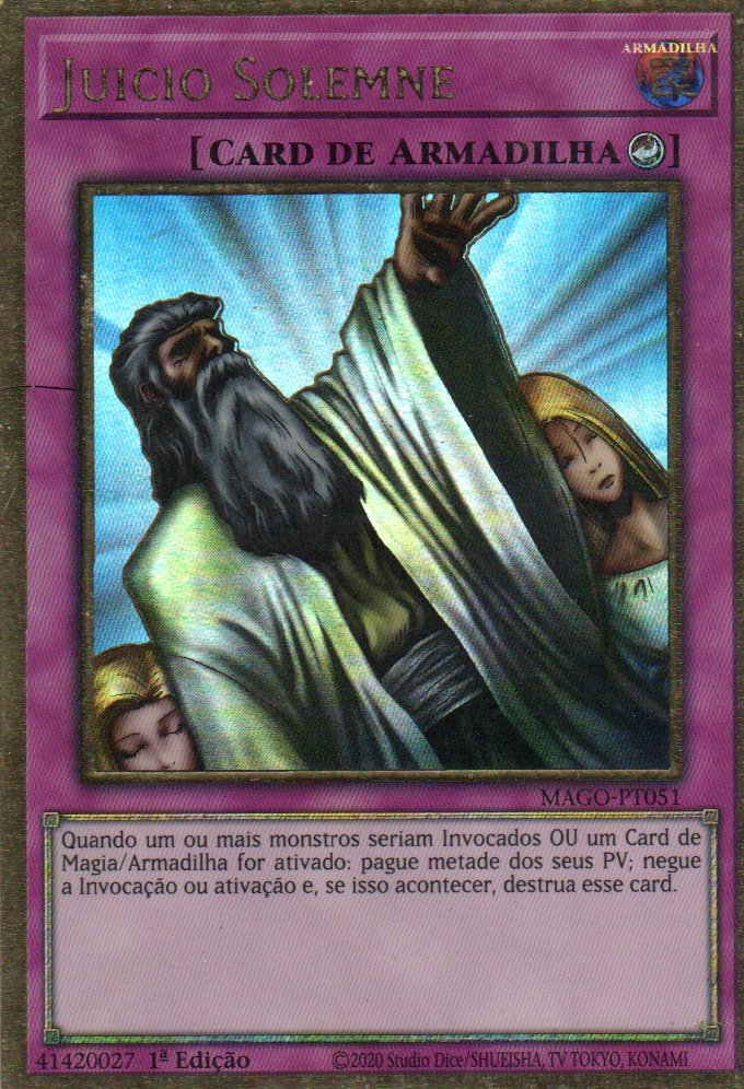 Juicio Solemne MAGO-PT051 Gold rare