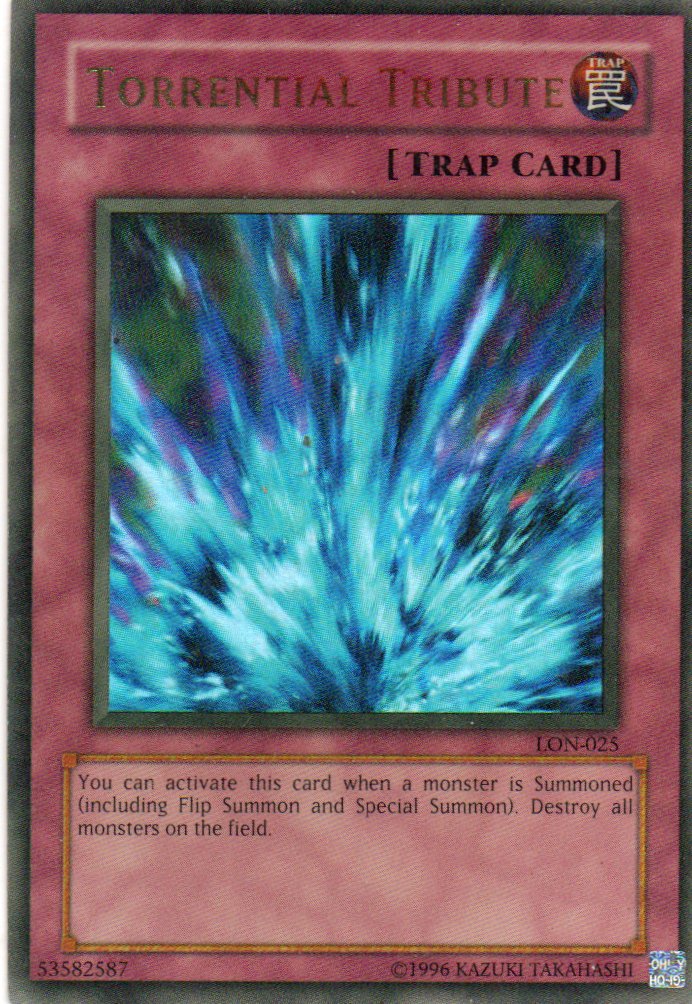 Torrential Tribute Damage LON-025 Ultra rare