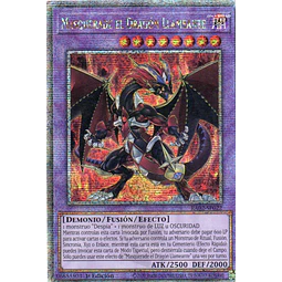 Masquerade el Dragon Llameante RA02-SP022 Quarter Rare