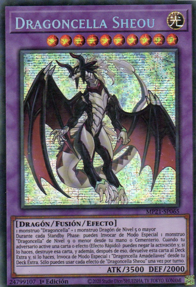 Dragoncella Sheou MP21-SP065 Secret rare