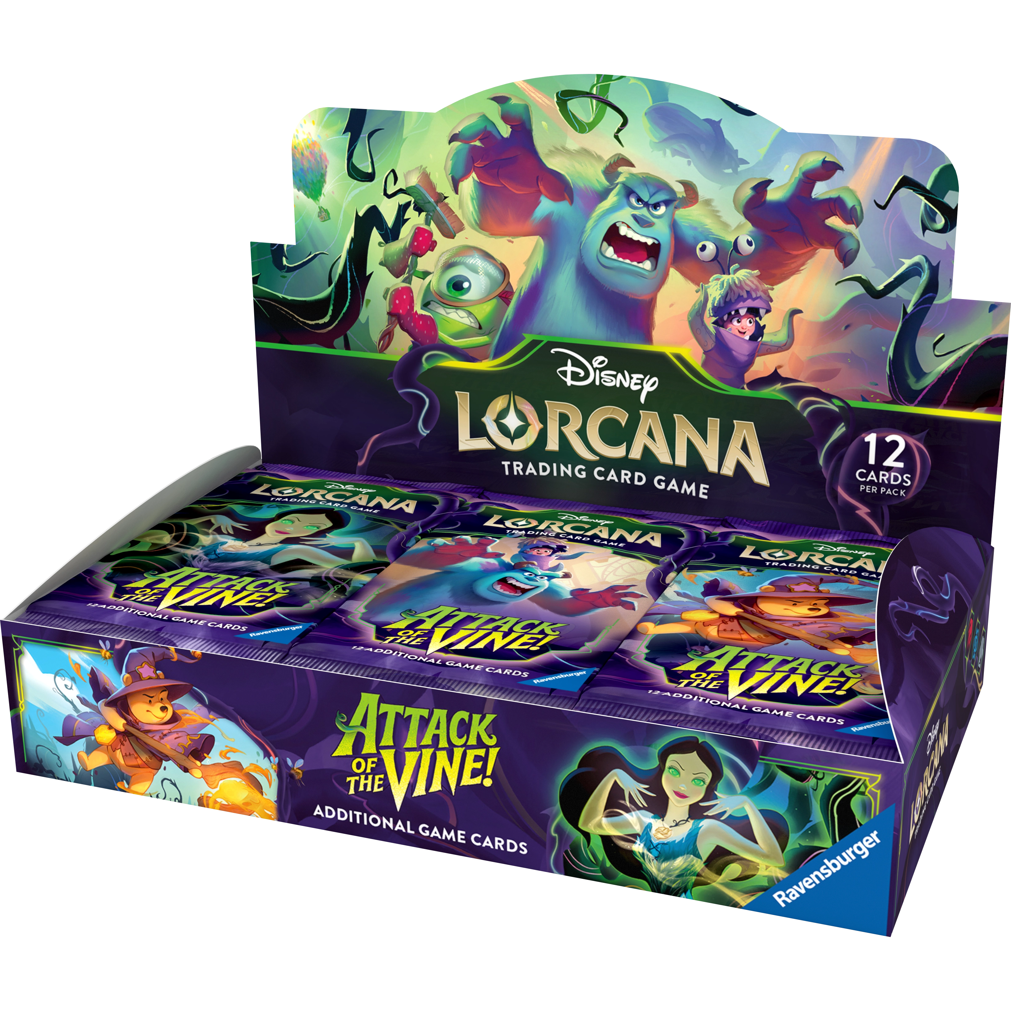 Booster Display Attack of the Vine! Lorcana