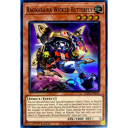 Ragnaraika Wicked Butterfly INFO-EN018 Super Rare