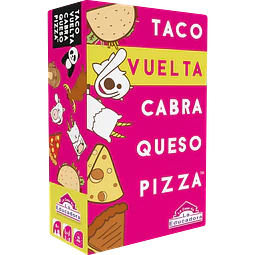 Taco, Vuelta, Cabra, Queso Pizza - Juego de Mesa
