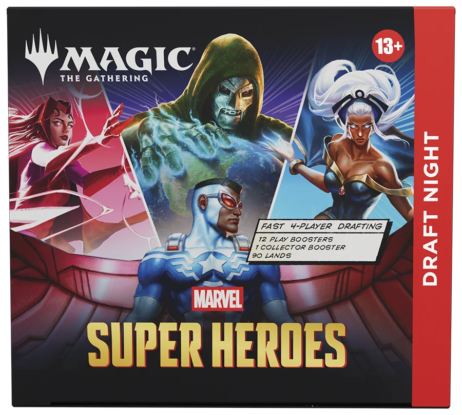 Marvel Super Heroes Draft Night - Magic The Gathering (Inglés)