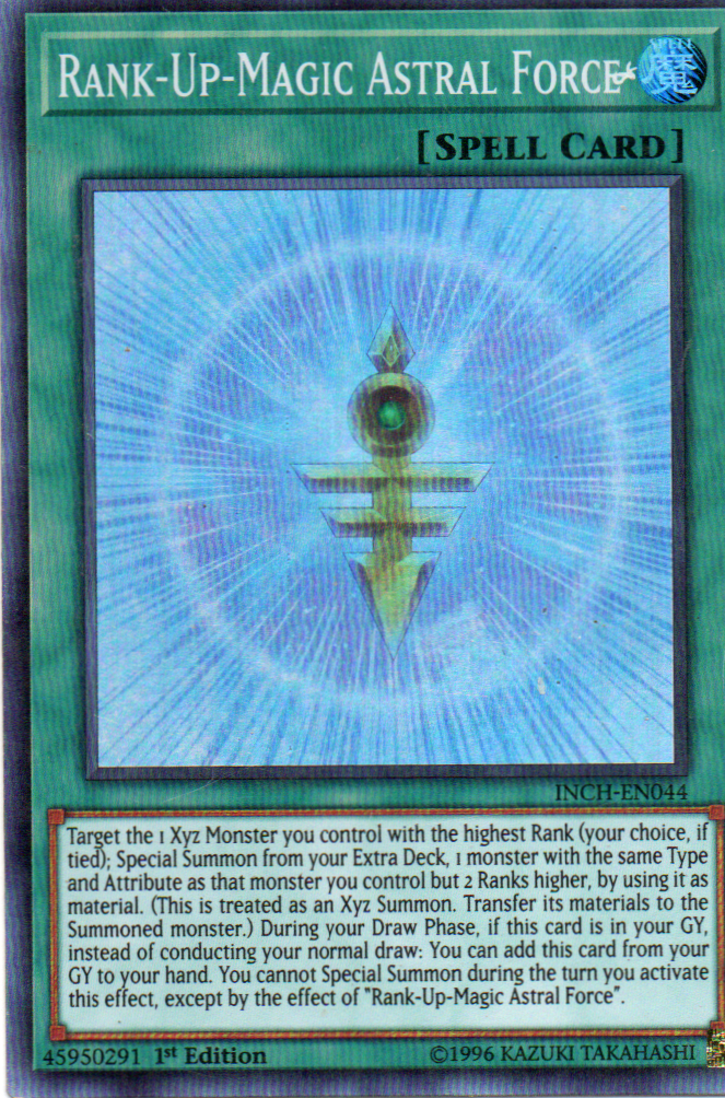 Rank-Up-Magic Astral Force INCH-EN044 Super rare