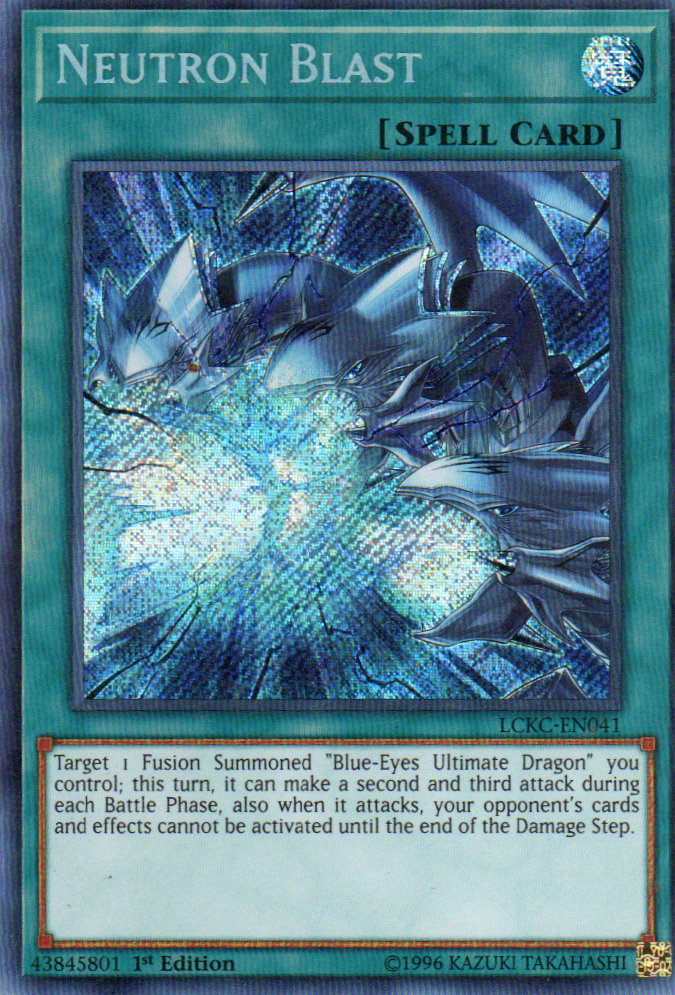 Neutron Blast LCKC-EN041 Secret rare