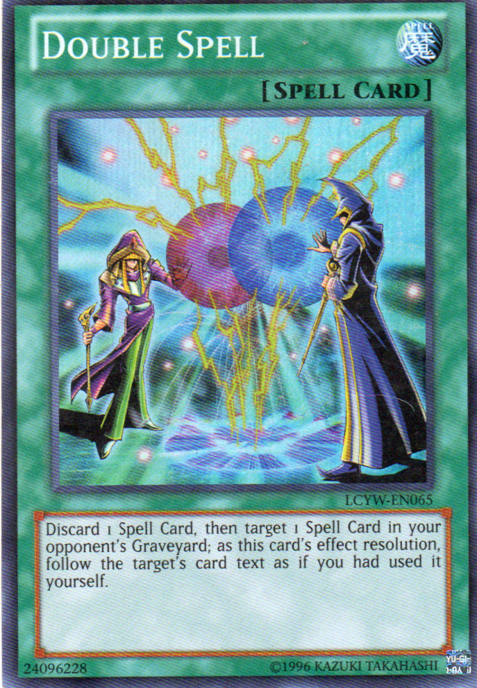 Double Spell LCYW-EN065 Super rare
