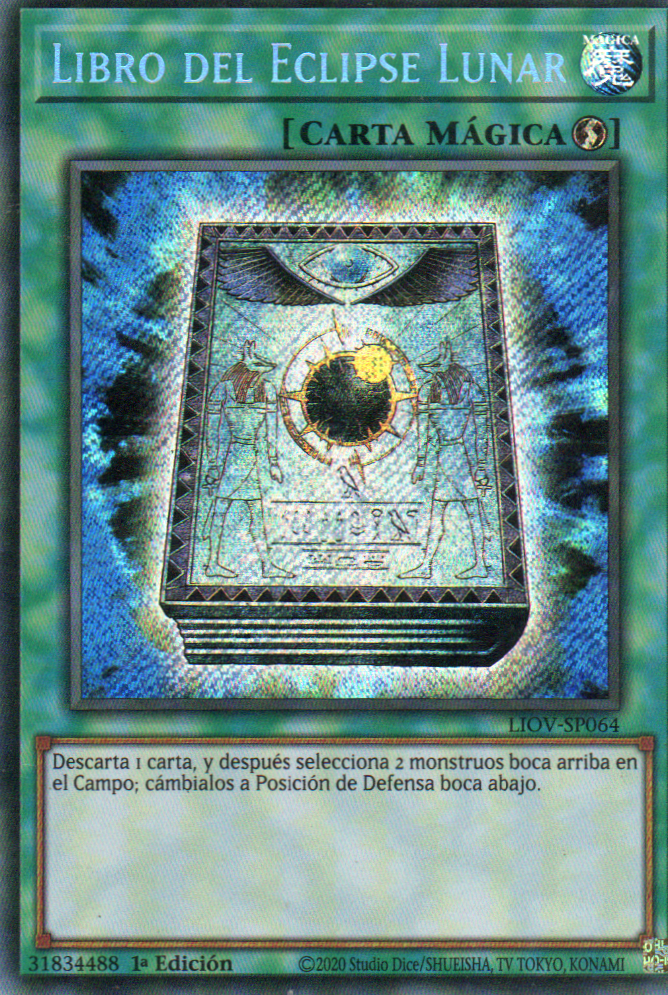 Libro del Eclipse Lunar LIOV-SP064 Secret rare