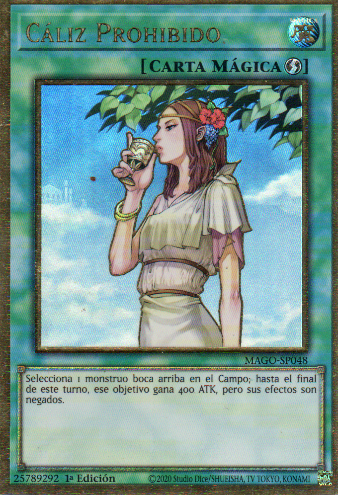 Caliz Prohibido MAGO-SP048 Gold rare