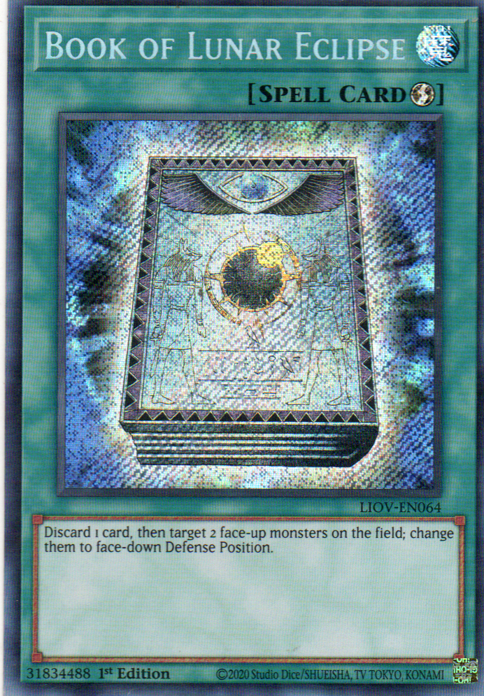 Book of Lunar Eclipse LIOV-EN064 Secret rare