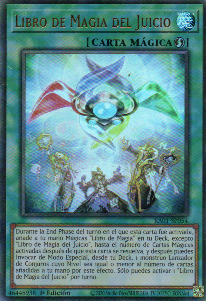 Libro de Magia del Juicio RA01-SP054 Ultra rare