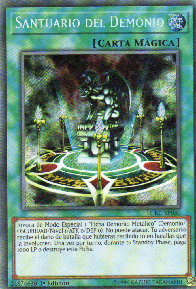 Santuario del Demonio LCKC-SP030 Secret rare