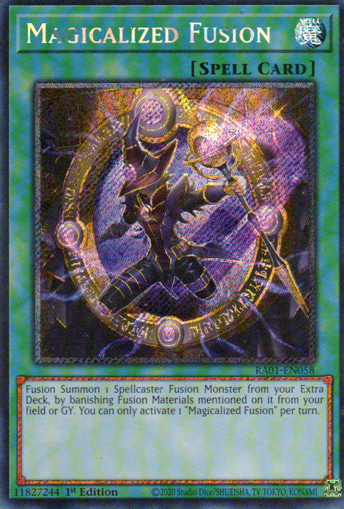 Magicalized Fusion RA01-EN058 Platinum rare