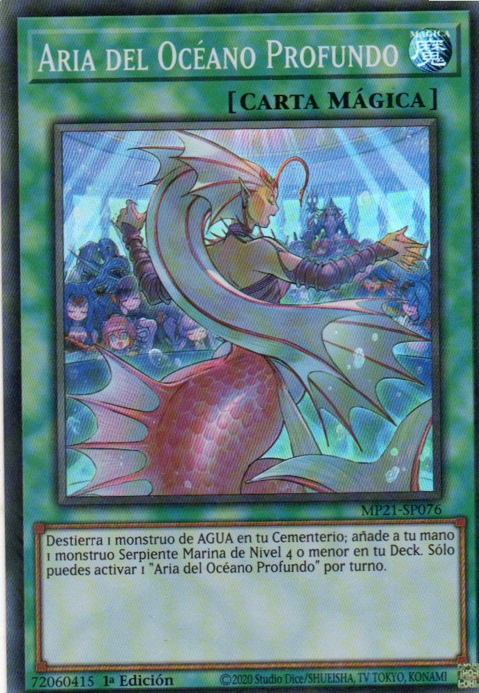 Aria del Oceano Profundo MP21-SP076 Super rare