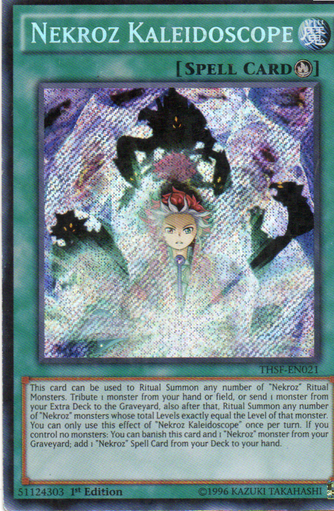 Nekroz Kaleidoscope THSF-EN021 Secret rare