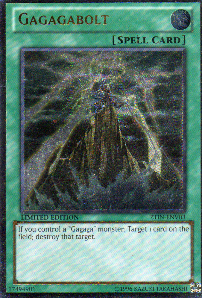 Gagagabolt ZTIN-ENV03 Ultimate rare