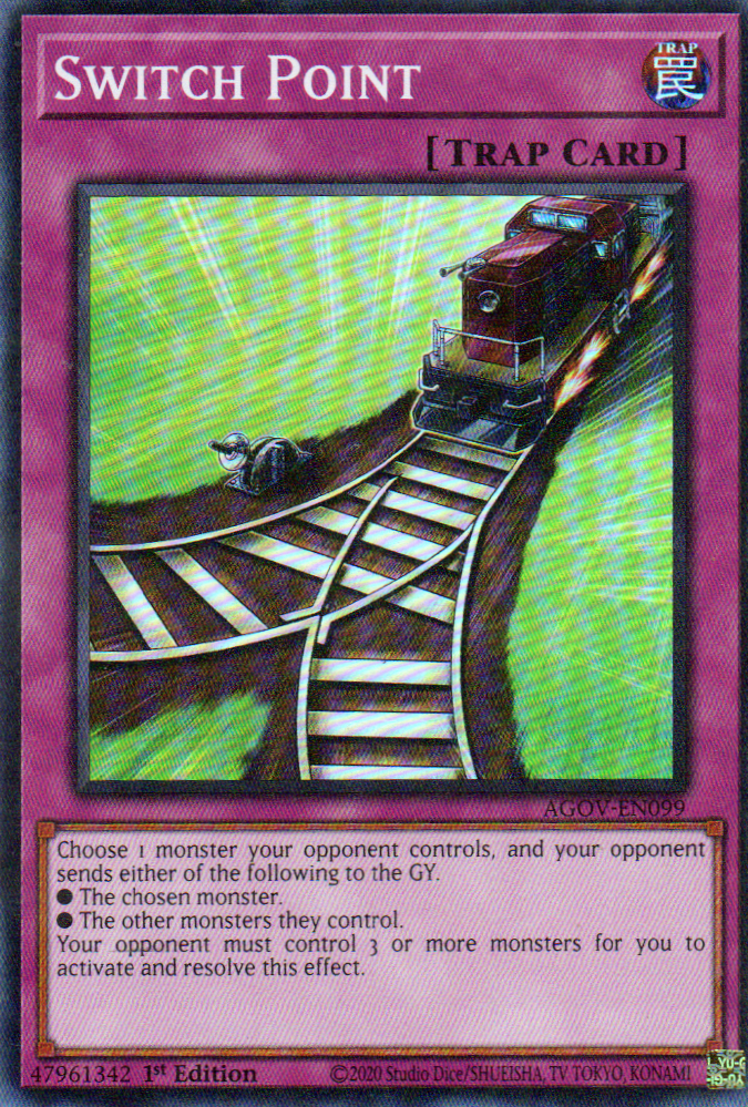 Switch Point AGOV-EN099 Super rare