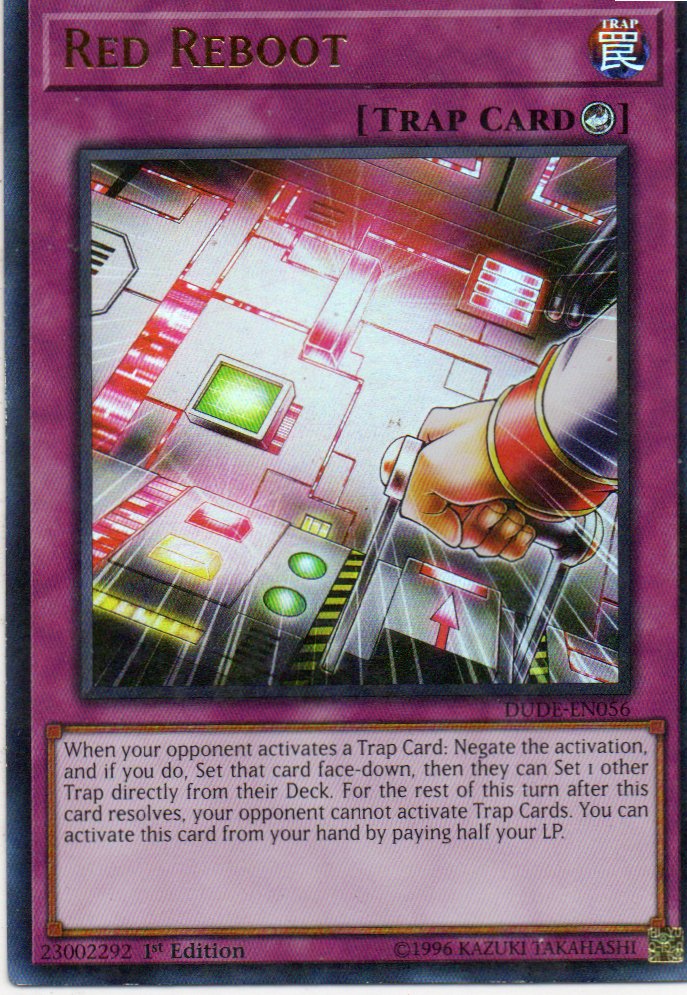 Red Reboot DUDE-EN056 Ultra rare