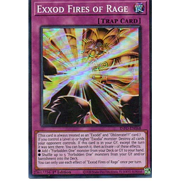 Exxod Fires of Rages INFO-EN068 Super rare